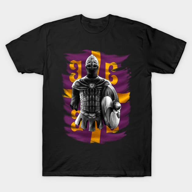 The Majestic Union: Designing the Byzantine Empire's Varangian Guard T-Shirt by Holymayo Tee